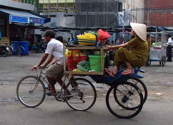 Những loại xe lôi thông dụng ở Việt Nam