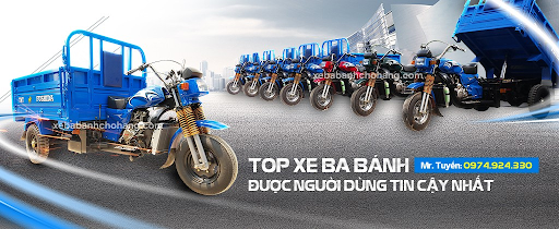Xe ba gác Trung Quốc bán chạy tại thị trường Việt Nam